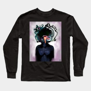 Siren Femme Fatale Fearsome Female Long Sleeve T-Shirt